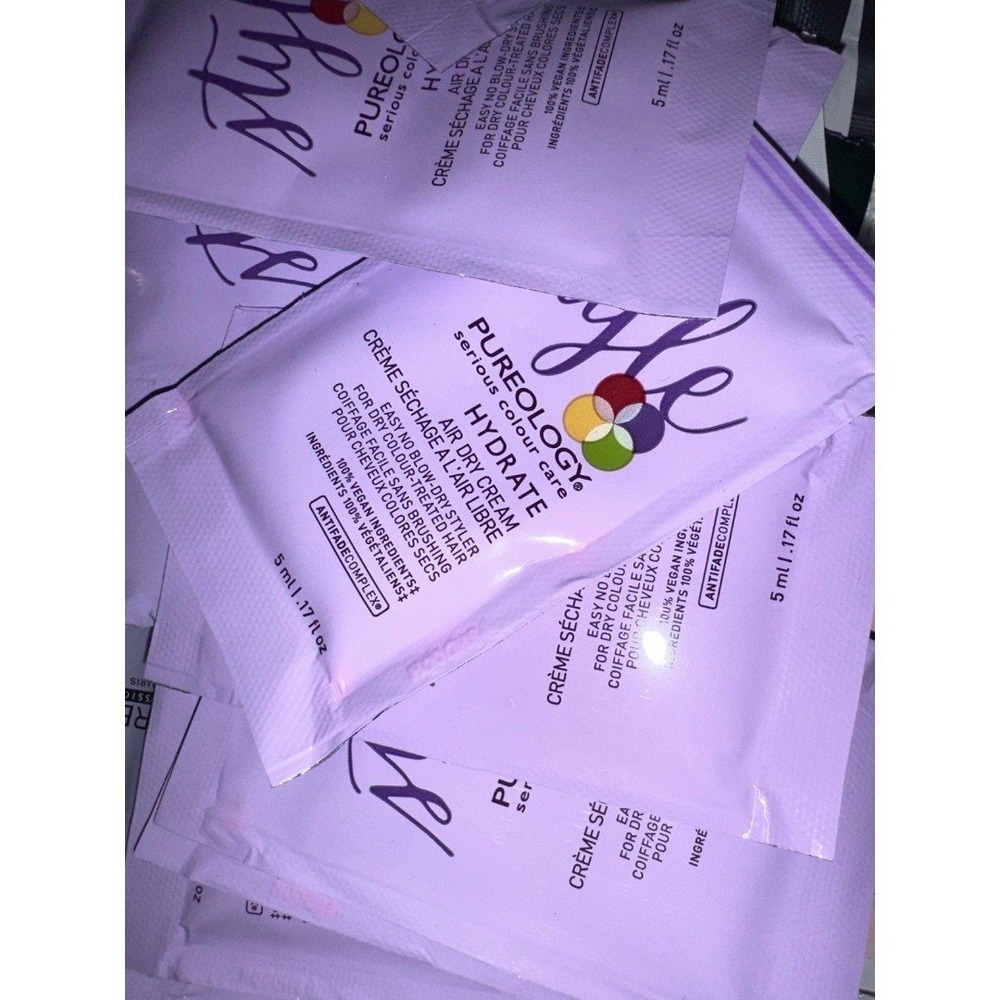 Pureology air dry hydrate packs travel sample - Picture 2 of 2